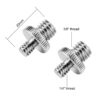 1/4" Male to 3/8" Male Threaded Camera Screw Adapter For Tripod