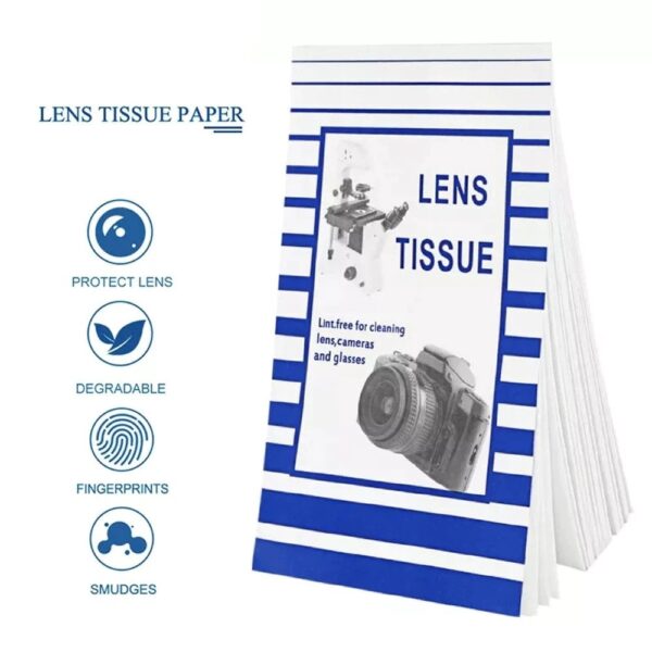 Camera Lens Cleaning Paper Wipes