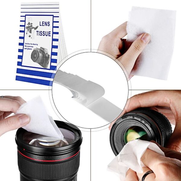 Camera Lens Cleaning Paper Wipes