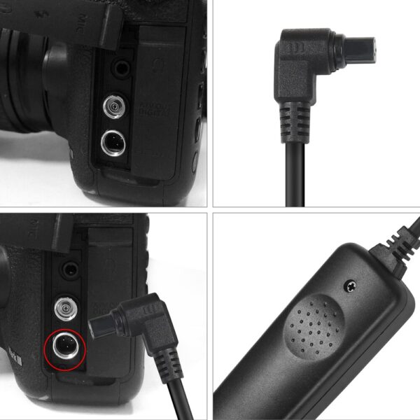 RS-80N3 Wired Shutter Release Remote Control For Canon Cameras