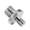 1/4" Male to 3/8" Male Threaded Camera Screw Adapter For Tripod