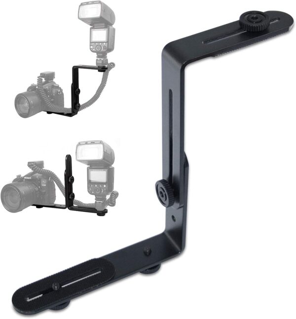 dual L-shaped bracket