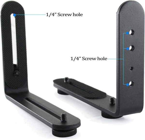 dual L-shaped bracket