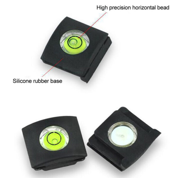 Camera Bubble Spirit Level Hot Shoe Cover for Cameras